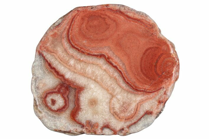 Polished Potato Agate Slice - England #283075